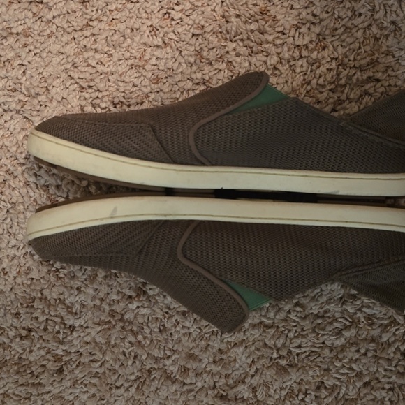 Olukai Men's Brown Slip-On Casual Loafers Size 8 (0817) - Picture 4 of 9